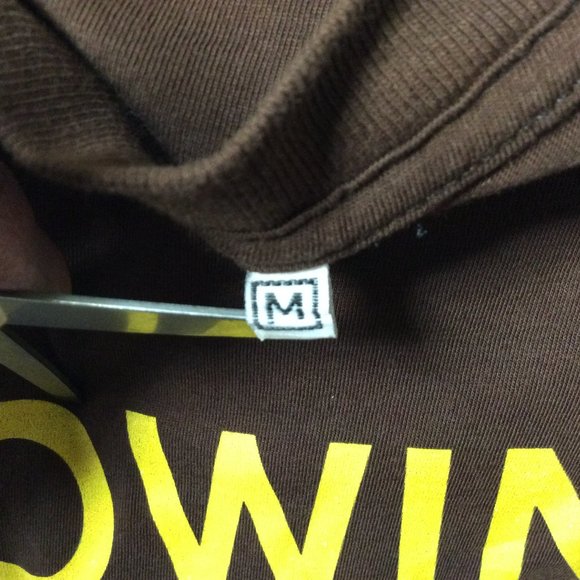 NWOT "Rowing Is Not A Crime" brown tee, size M - Picture 7 of 7